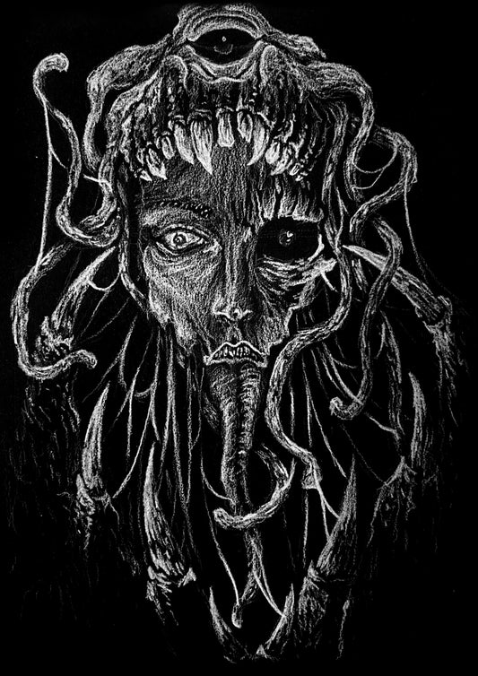 Monster Lady Print